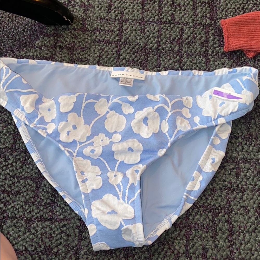 NWT robin piccone bikini bottoms m